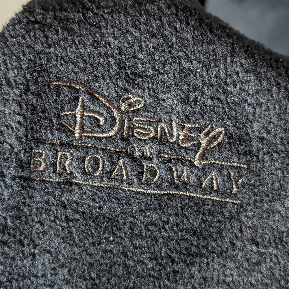 Disney on Broadway Black Fleece Scarf